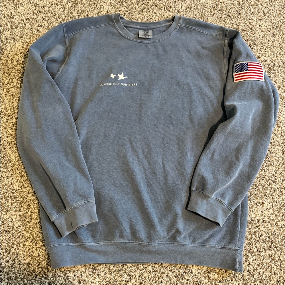 No Wake Zone Outfitters - Light Blue - S